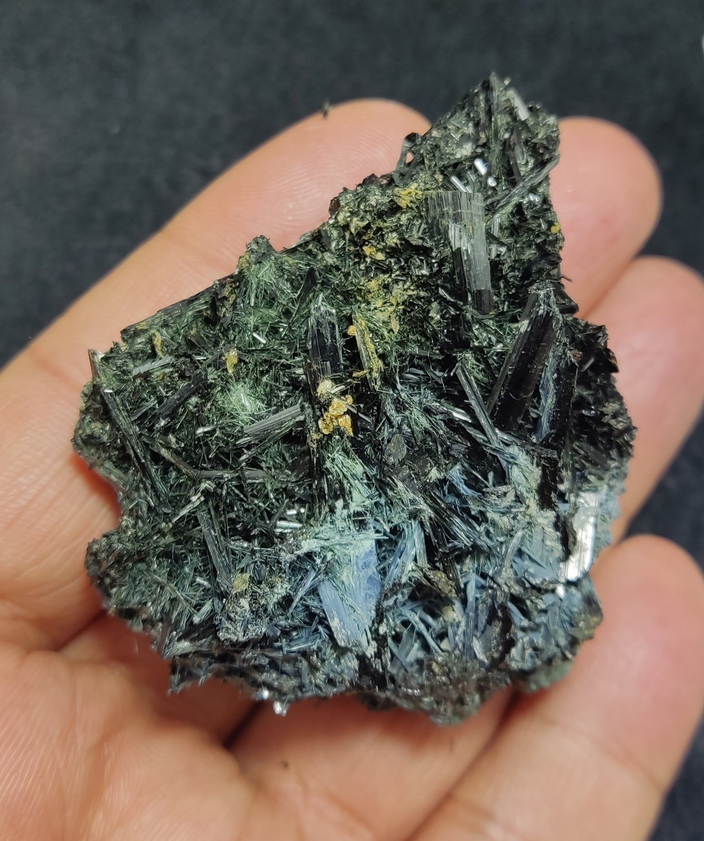Natural Epidote Cluster 51 grams