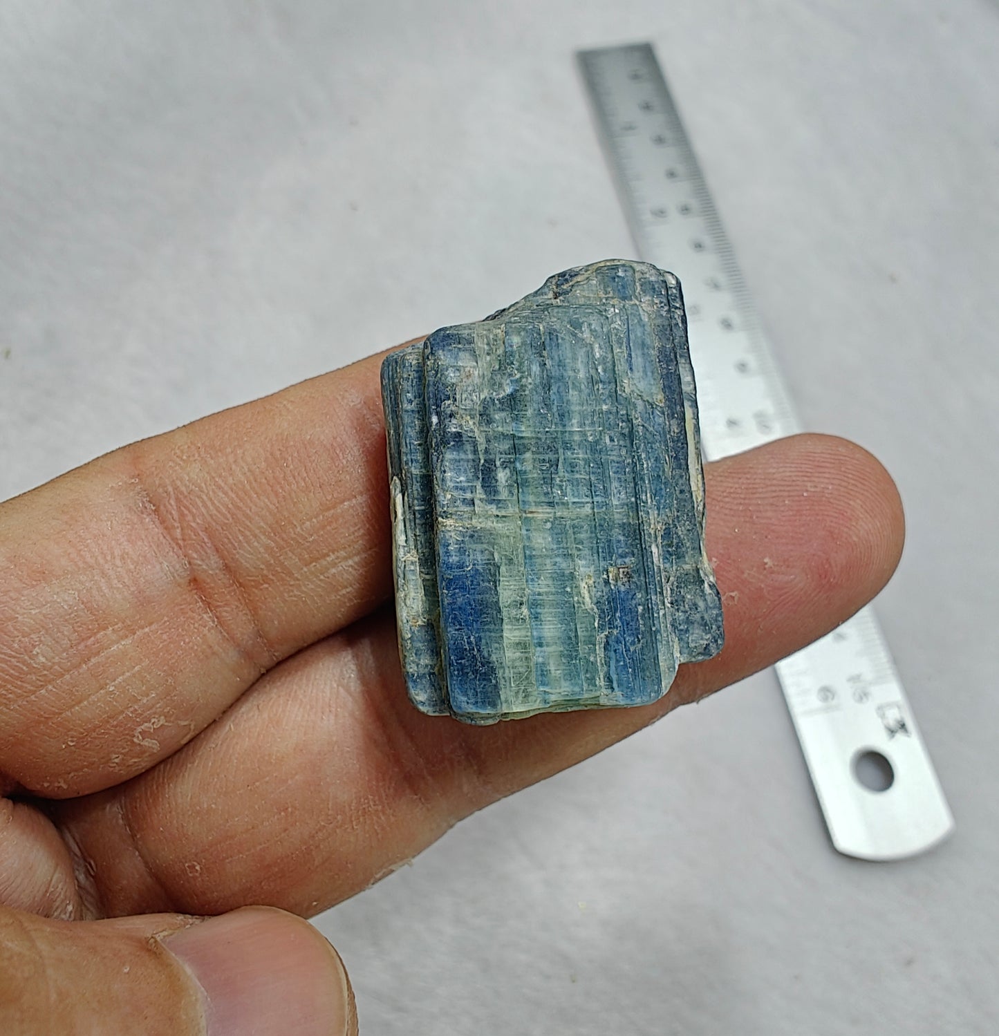 Natural blue kyanite crystal 24 grams