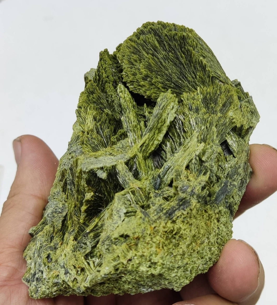Epidote Specimen Green Color 344 grams
