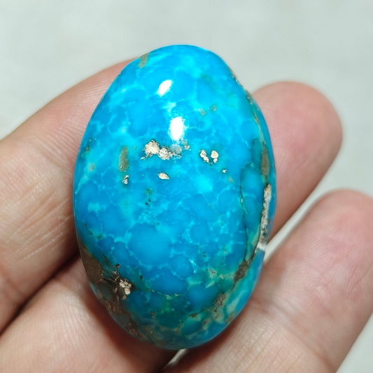 natural stabilized turquoise cabochon 26 grams