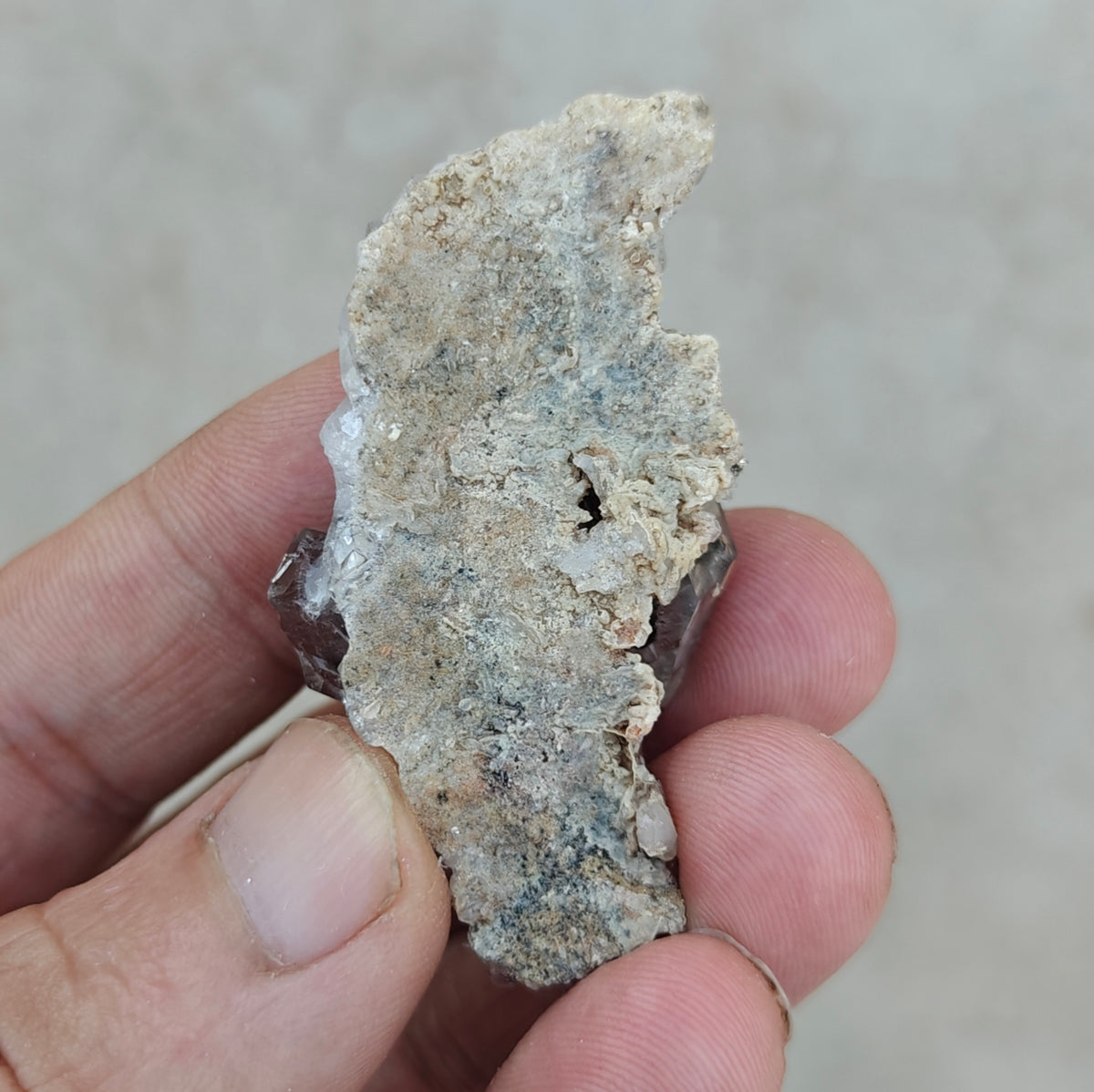 Brookite included Quartz Crystal specimen 24 grams
