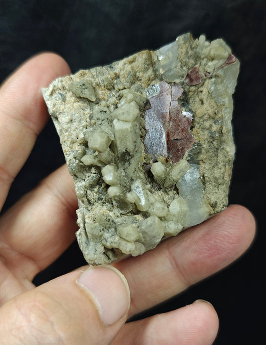 brookite in matrix with chlorite quartz 171 grams