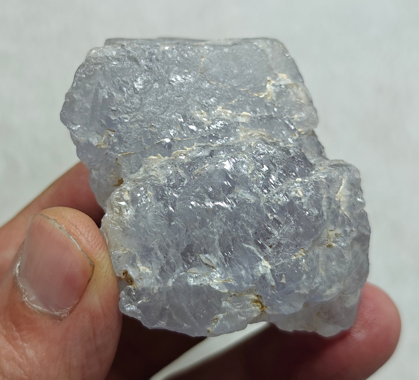 Etched goshenite 125 grams