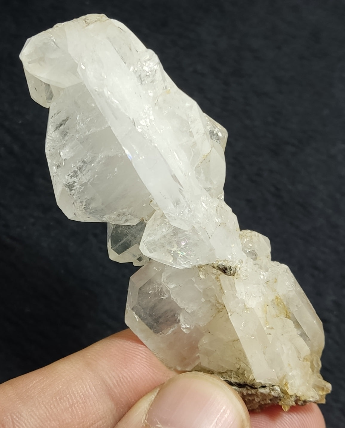 Natural faden quartz crystal 45 grams