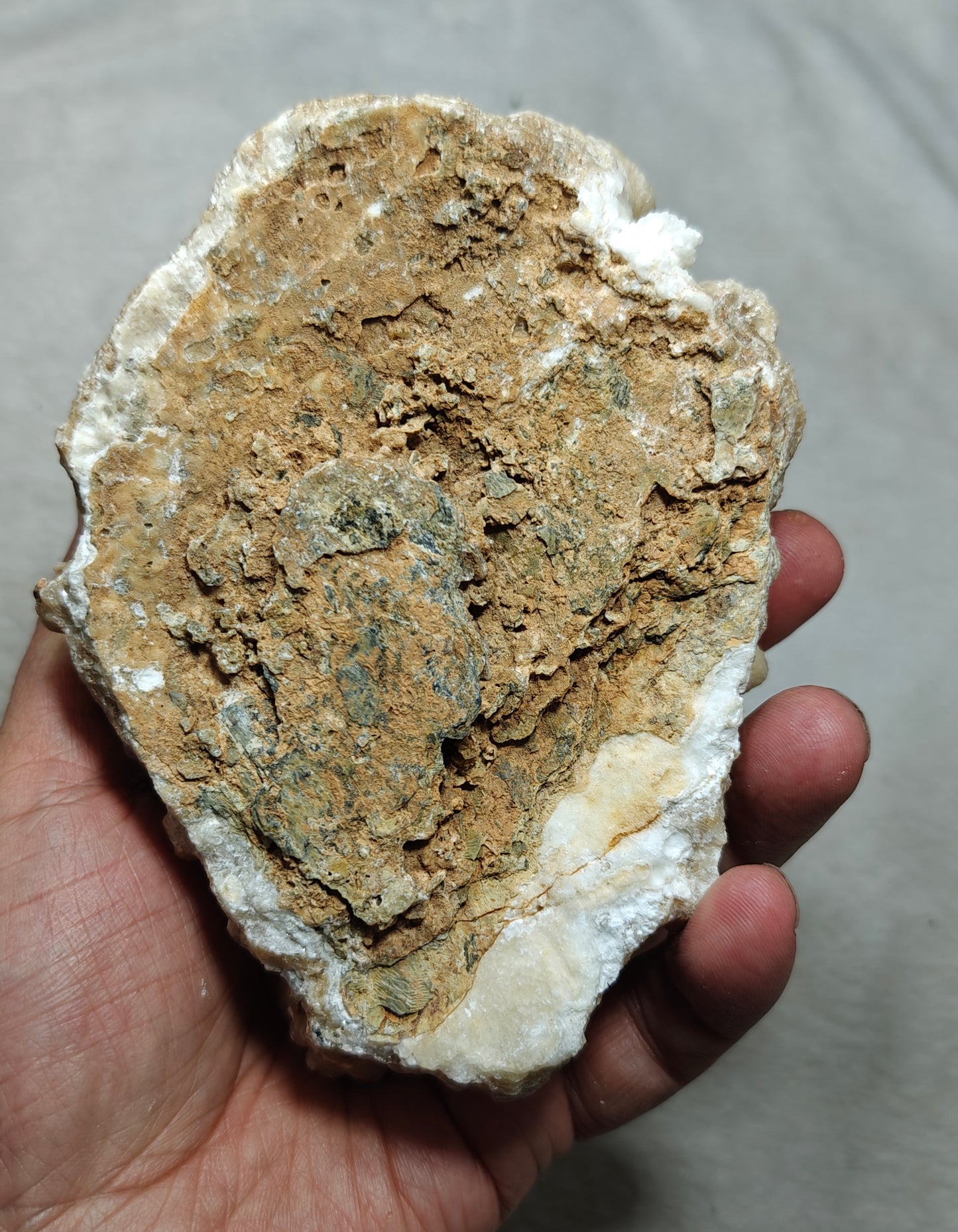 Natural aragonite crystals cluster flower shape 536 grams