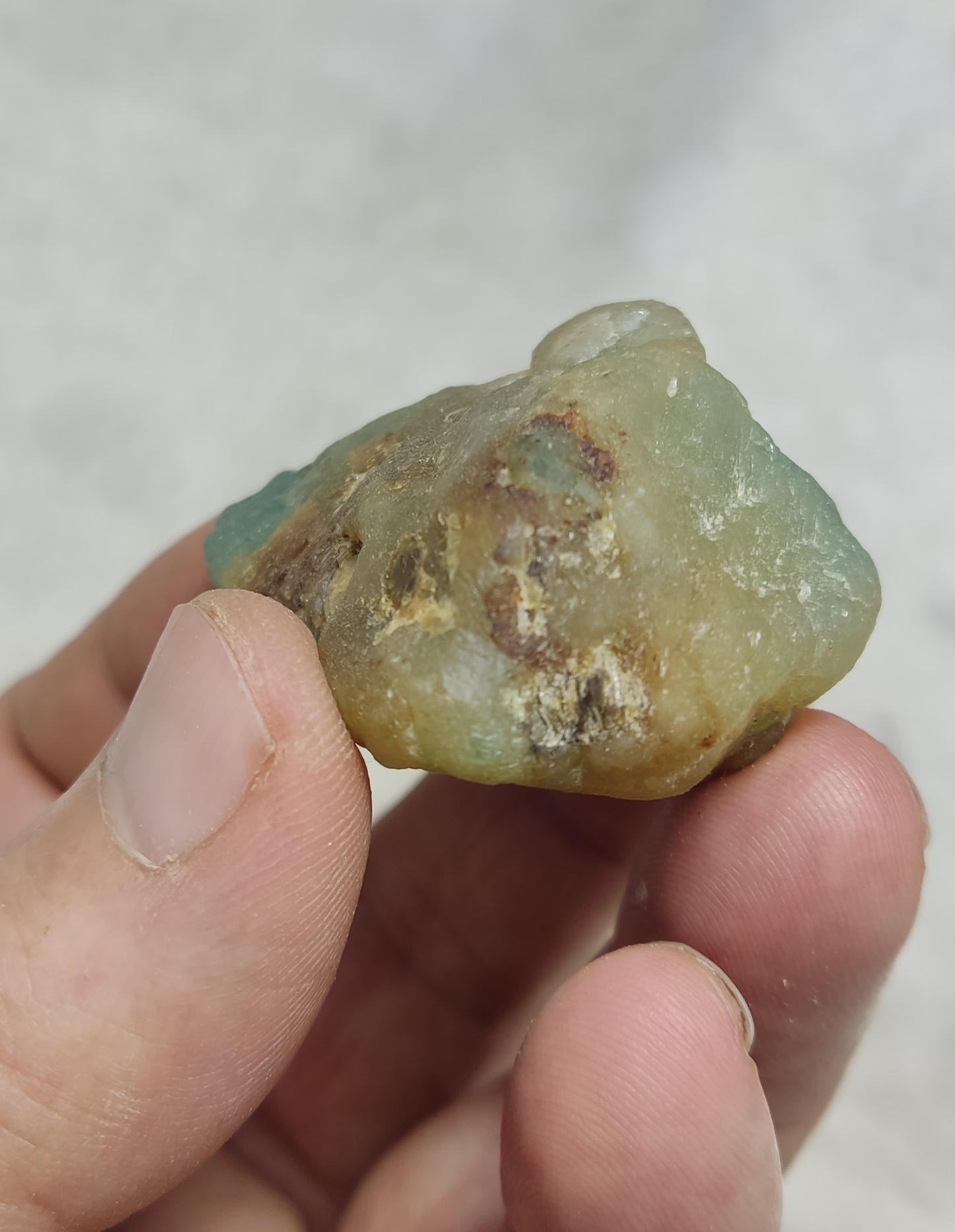 Natural rare Grandidierite 53 grams