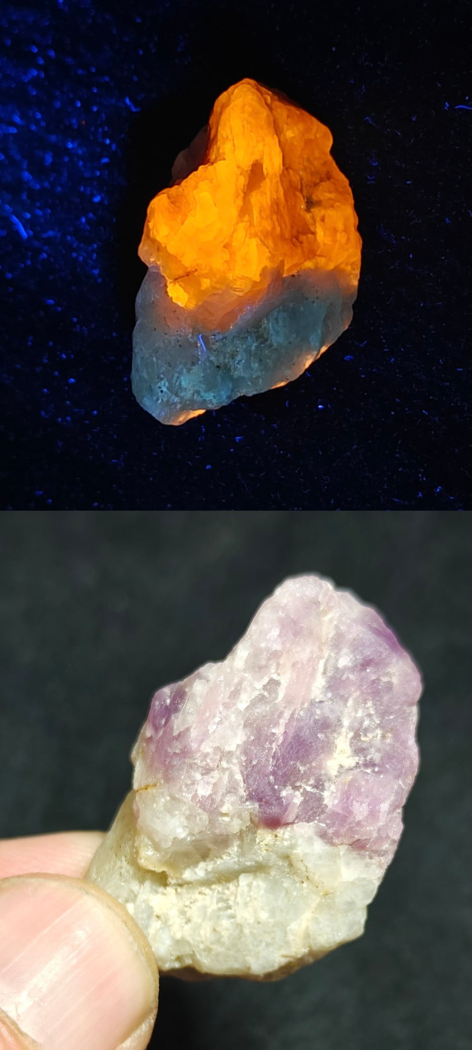 Natural fluorescent Hackmanite 23 grams