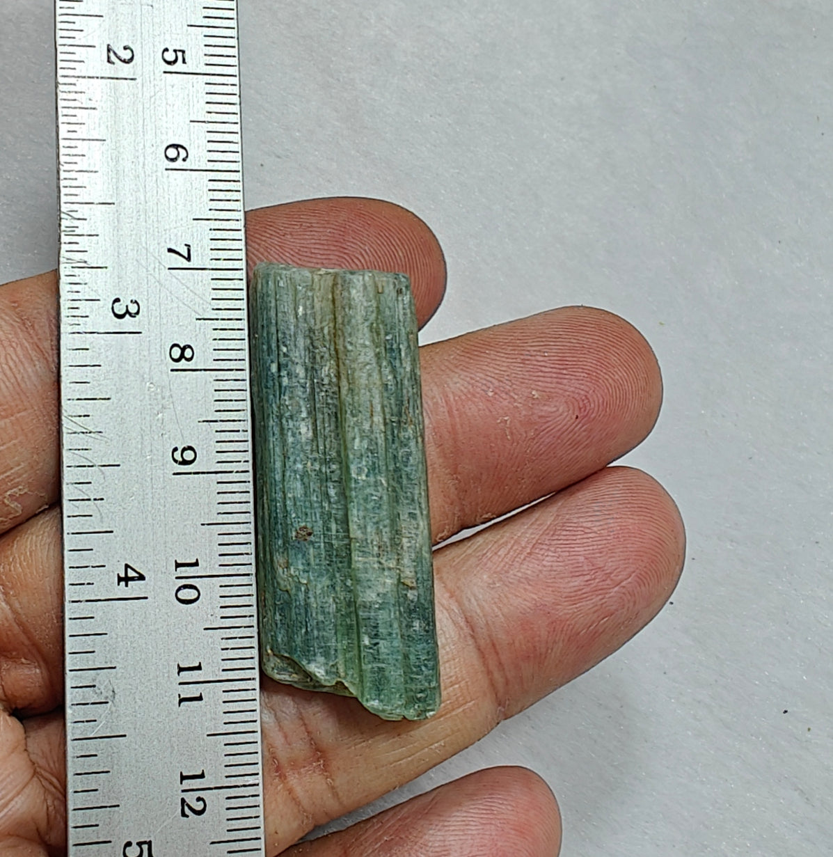 Natural green kyanite crystal 14 grams