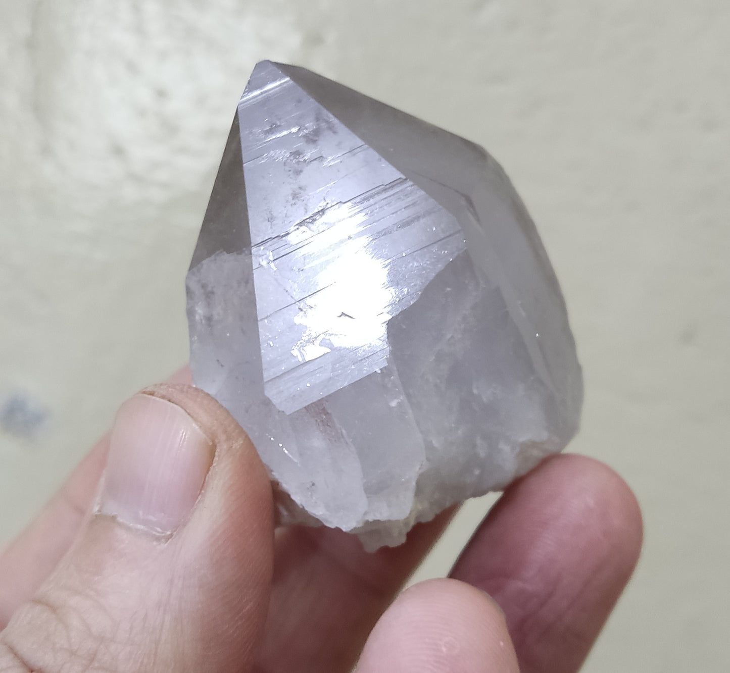 Natural Phantom Smoky Quartz Twin Tips 132 grams