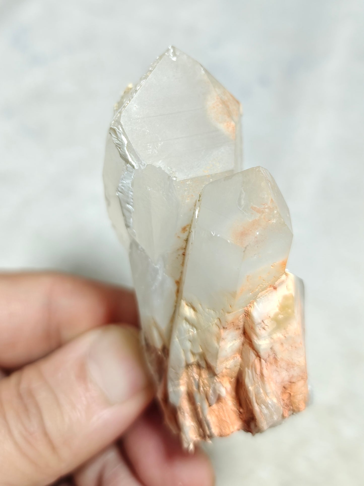 Amphibole Quartz Cluster 134 grams