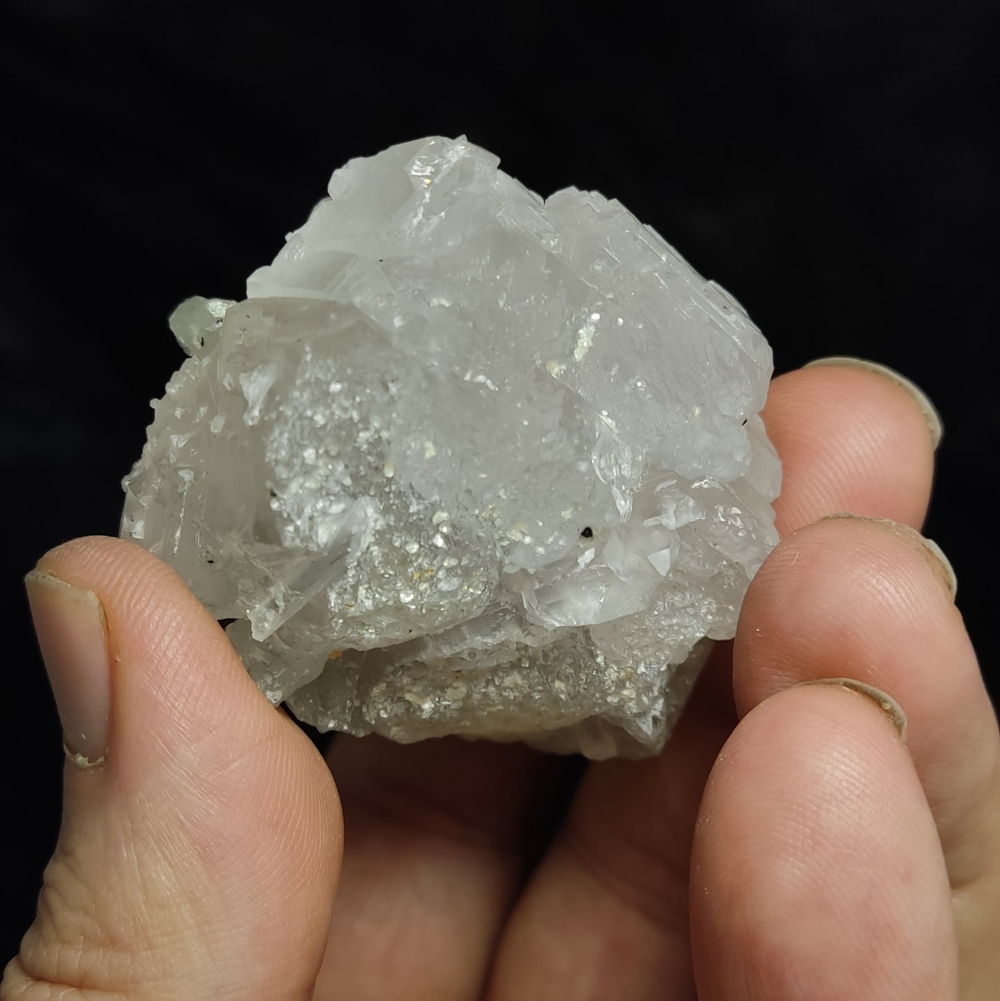 Natural Fully Etched Smoky Quartz with Black Tourmaline Inclusions 135 grams