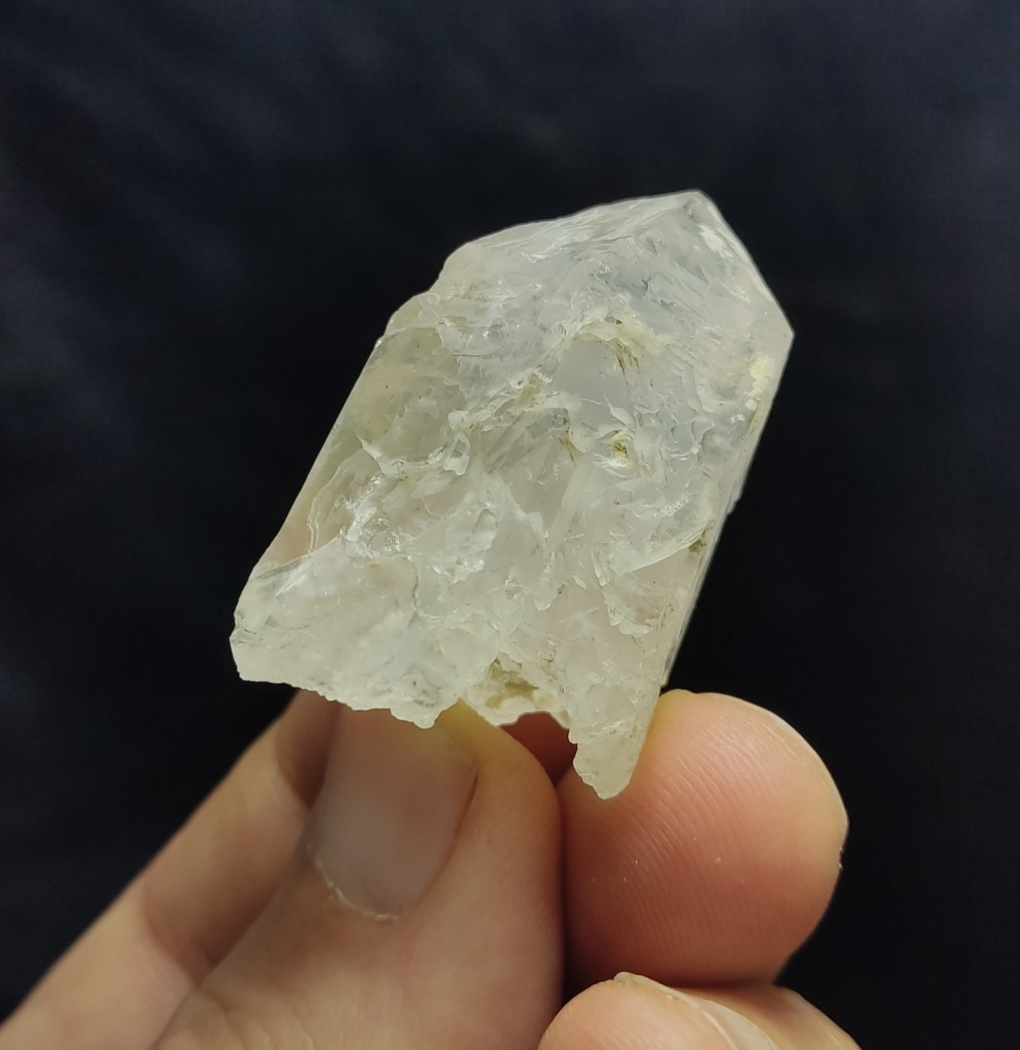 Natural Fully Etched Smoky Quartz 26 grams