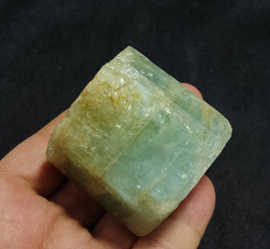 Natural double terminated aquamarine crystal 236 grams