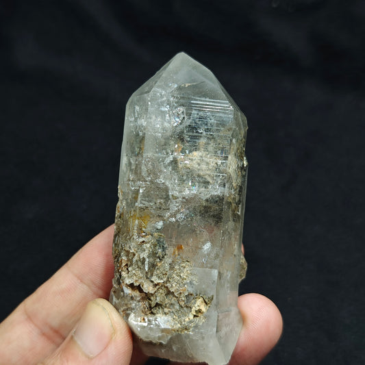 Chlorite Quartz crystal 116 gram