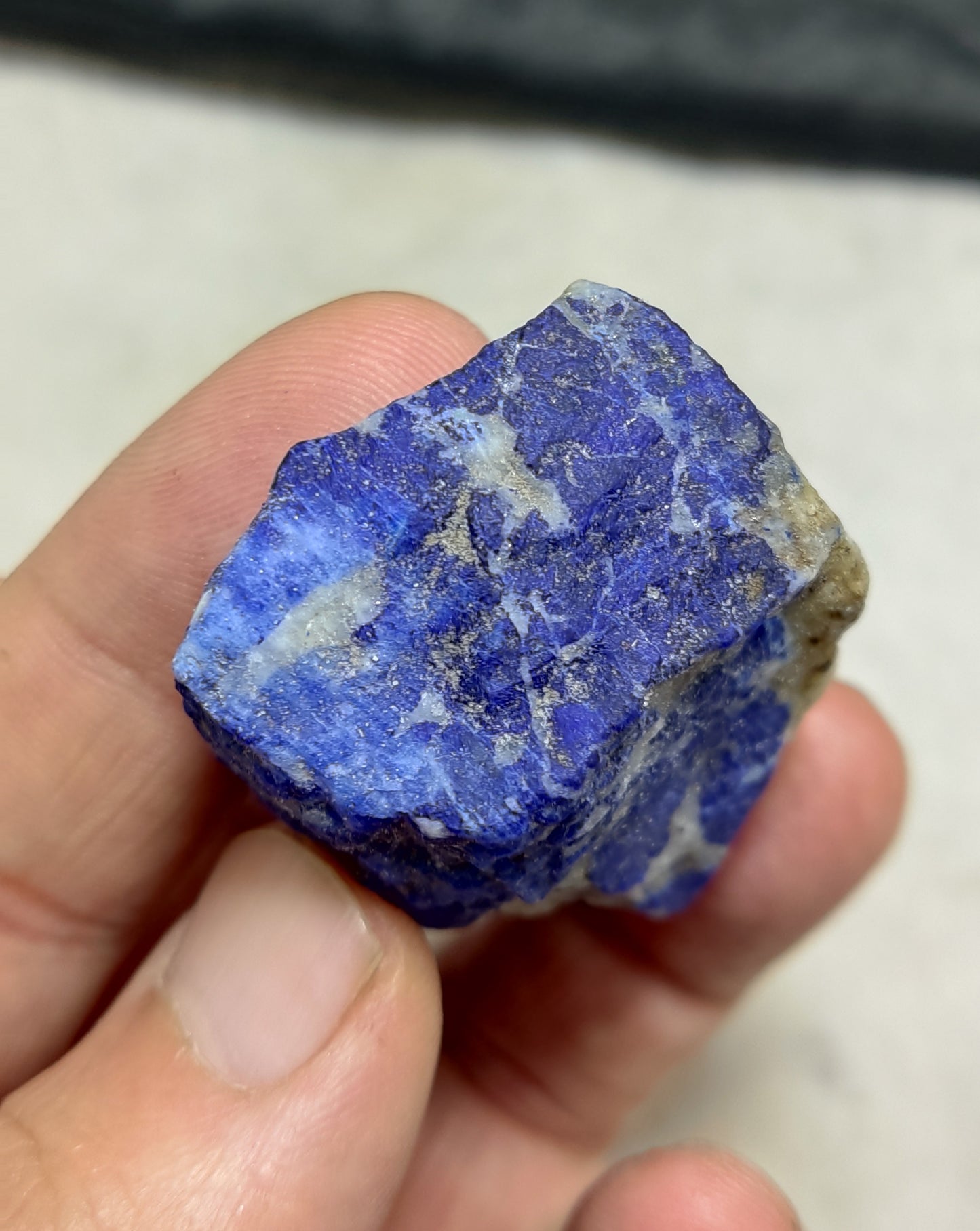 Lazurite with Pyrite Partly Fluorescent 42 grams