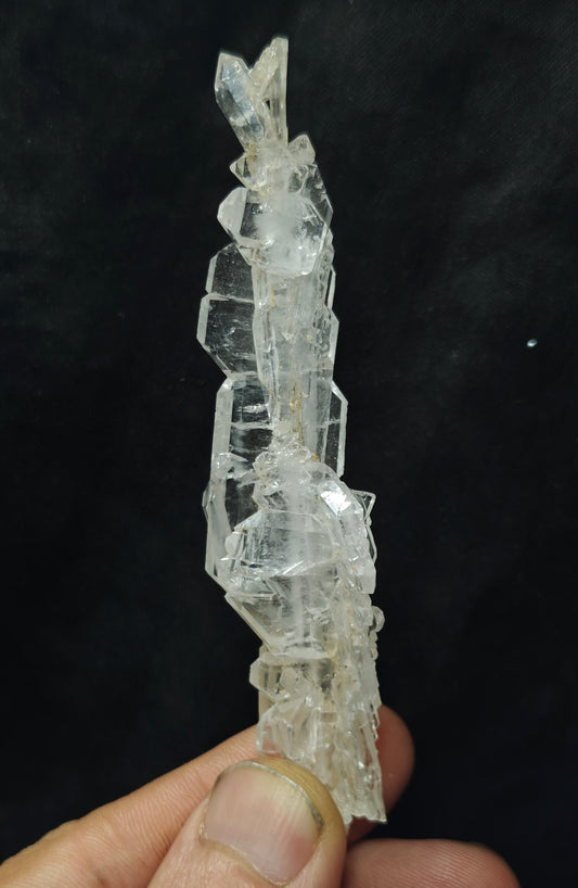 Natural faden quartz crystal 21 grams