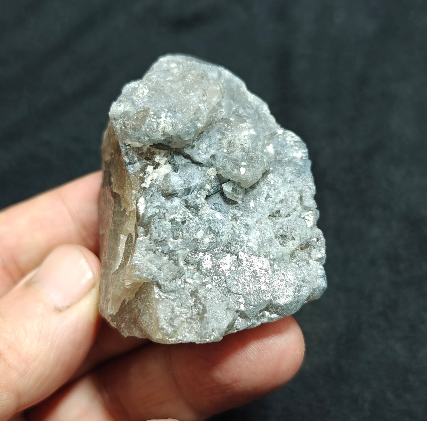 Rocks Gems Minerals Crystals Stones: Natural Terminated Indicolite Blue/Black Quartz Crystal 89 grams