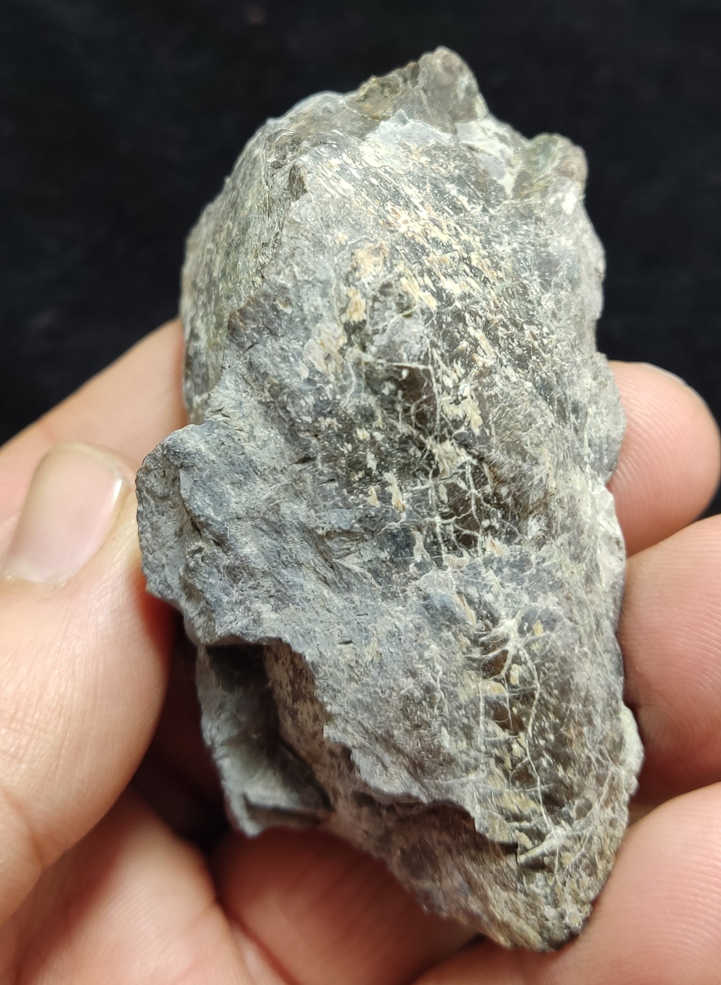 Natural yellow color Brucite crystals on matrix of chromite 114 grams