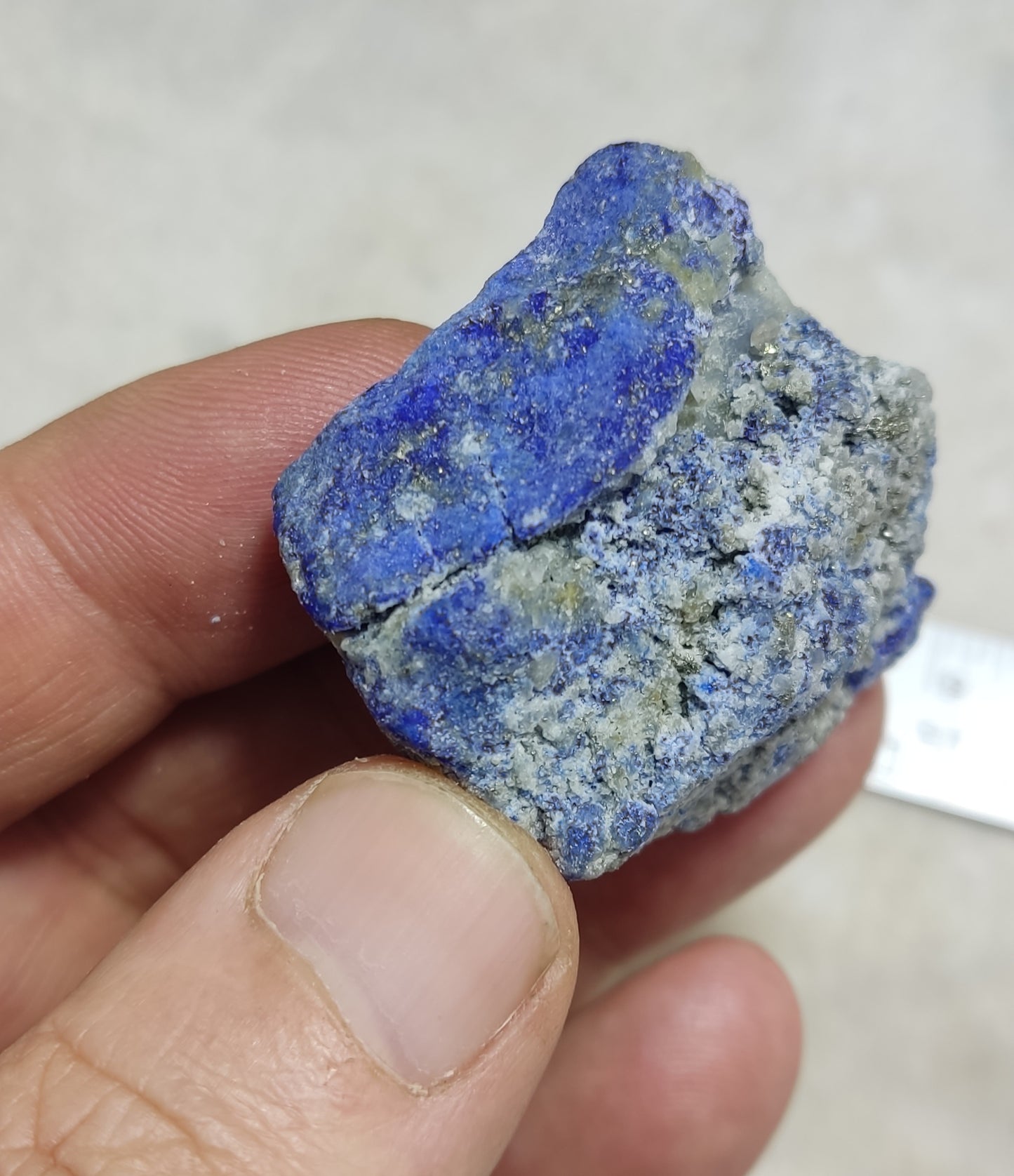 Lazurite with Pyrite Partly Fluorescent 43 grams