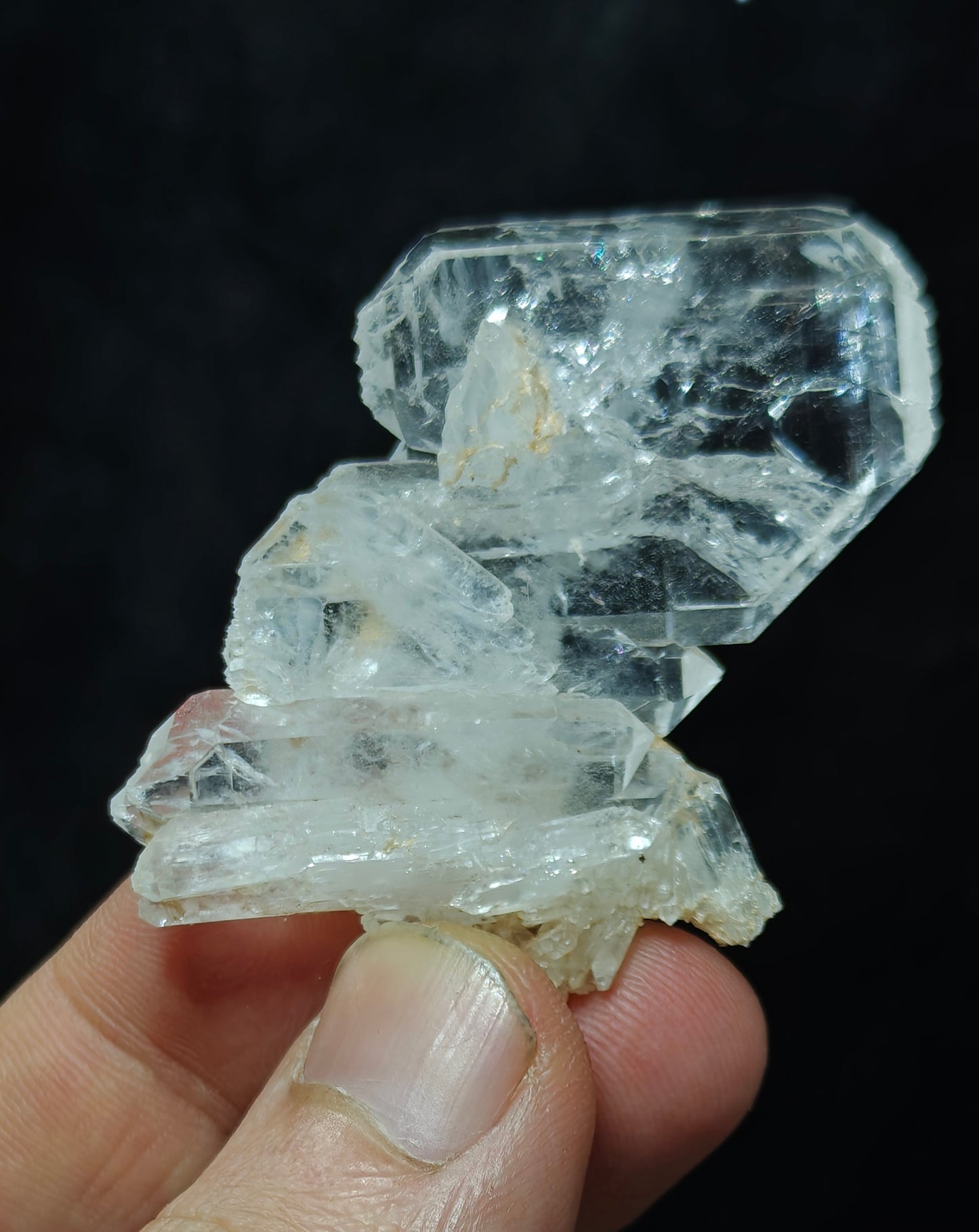 Natural faden quartz crystal 26 grams