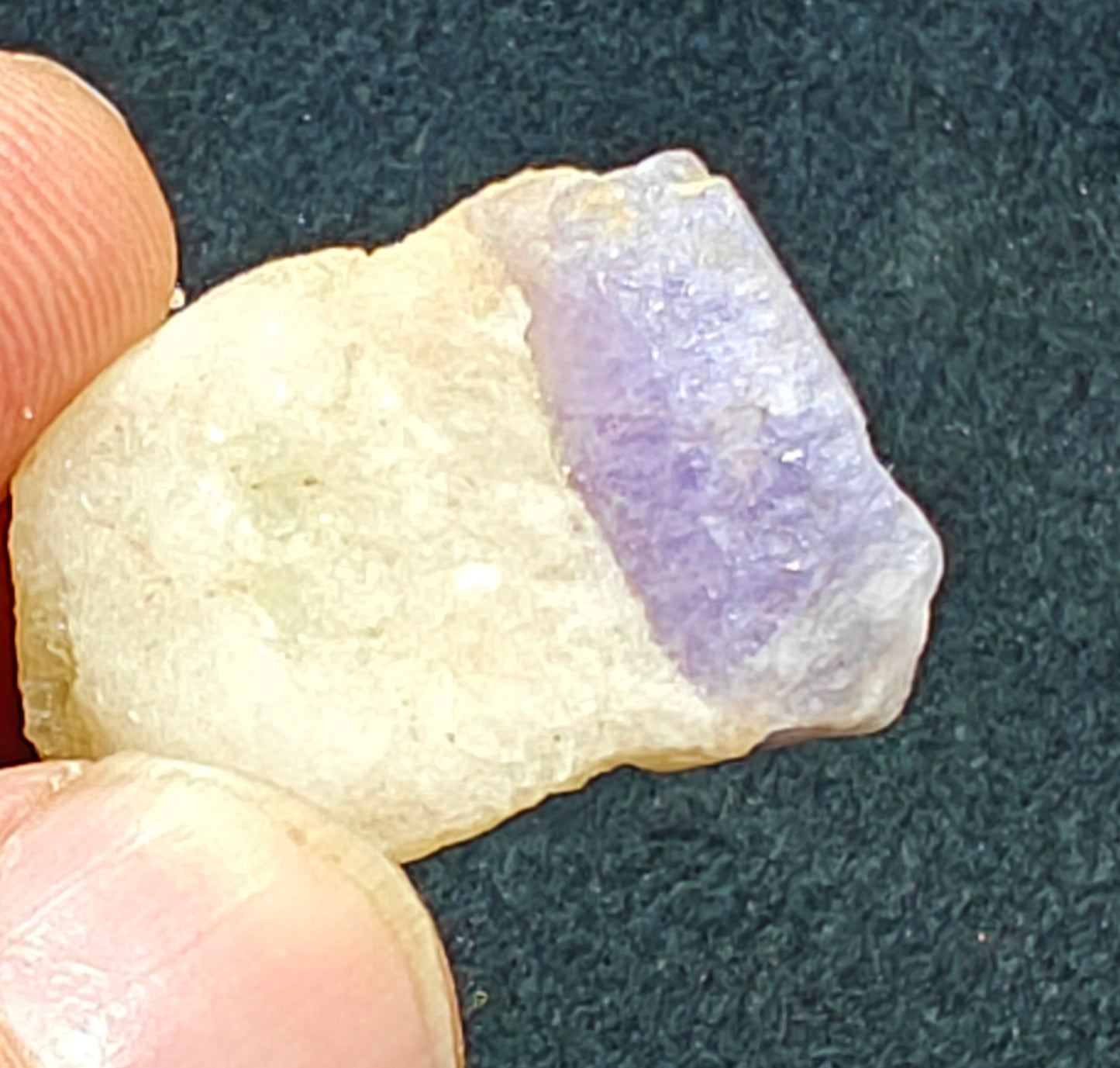 Natural purple hackmanite specimen in matrix 14 grams