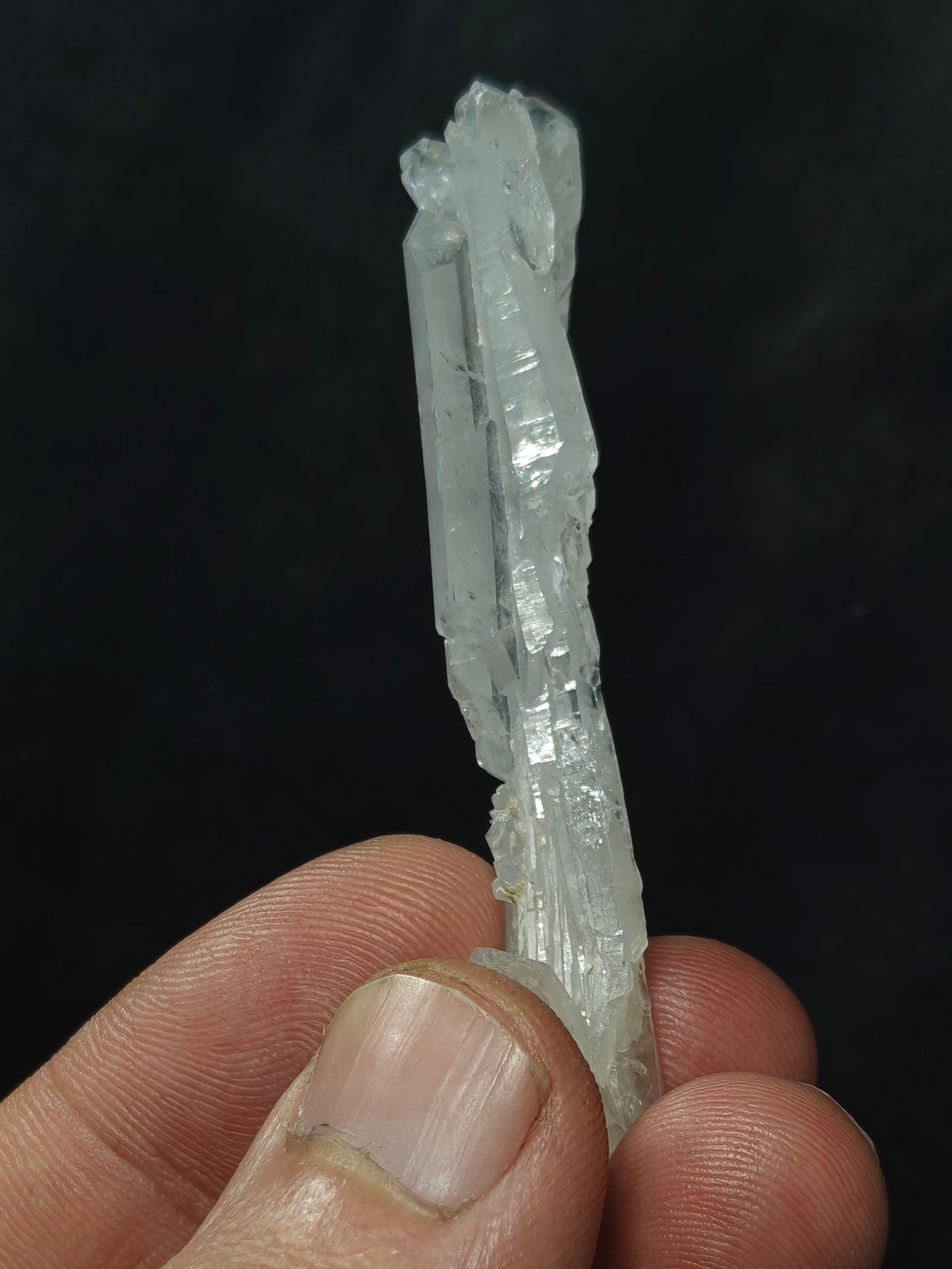 Natural faden quartz crystal 13 grams