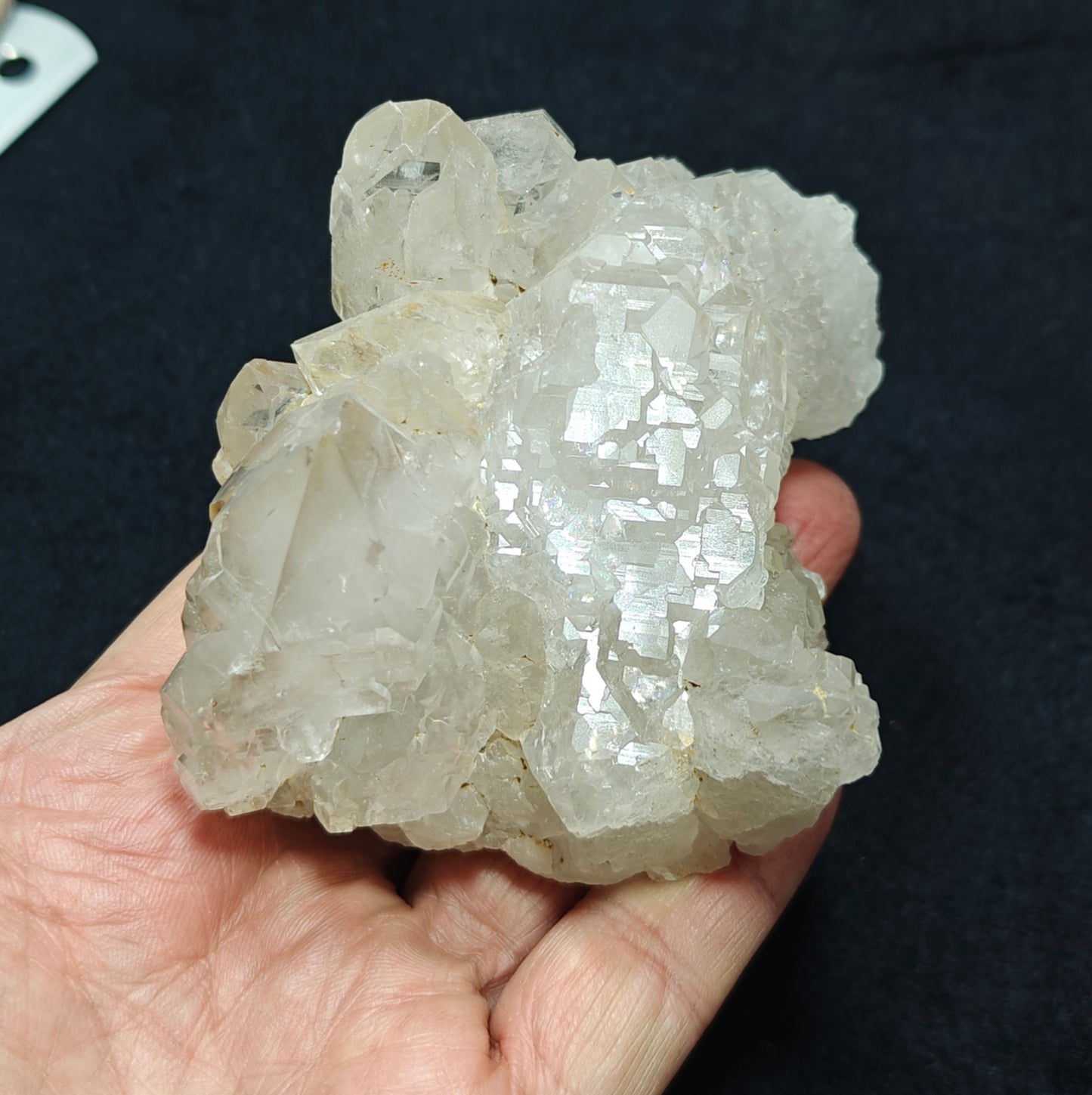 Very unique Elestial Quartz Crystal 425 grams