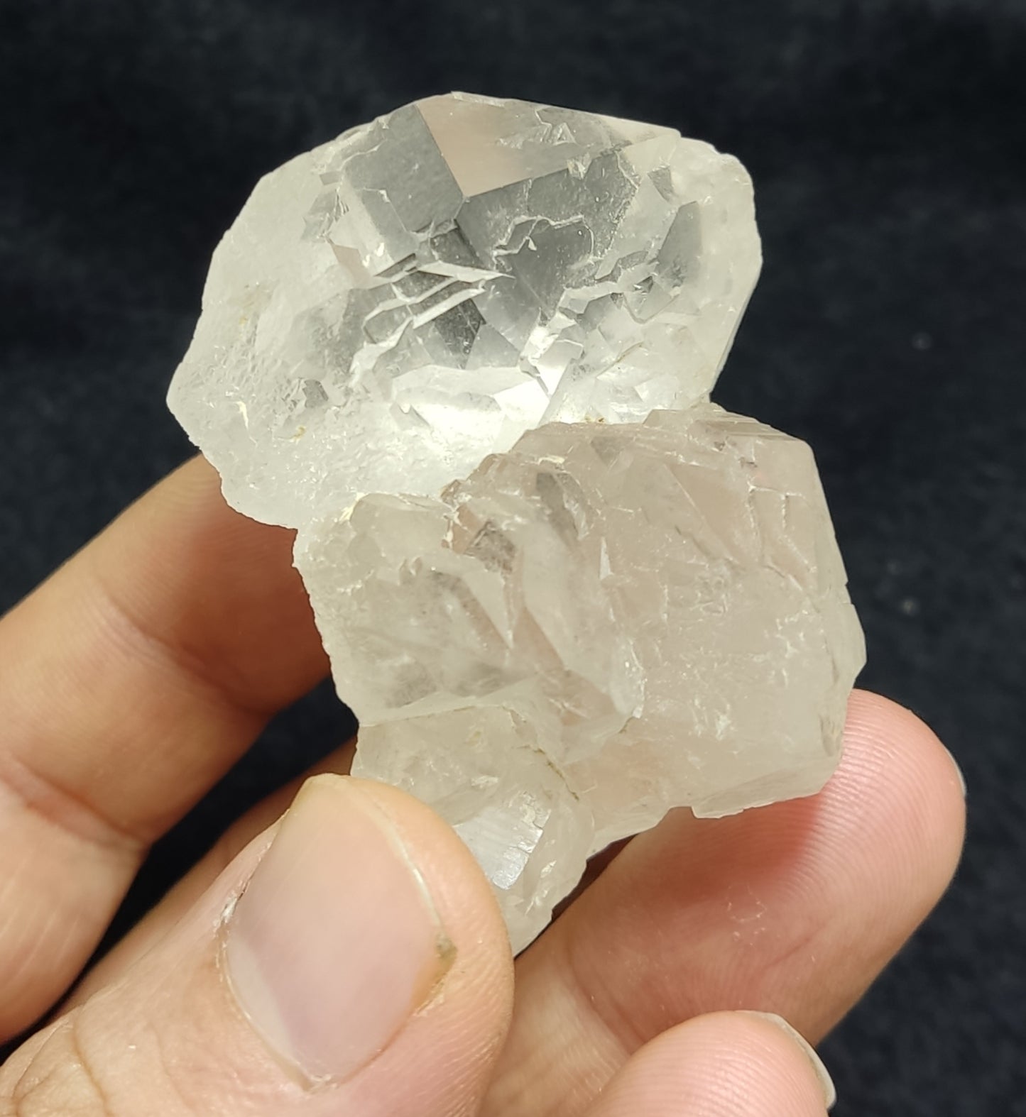 Gwindel Quartz crystal on matrix 80 grams