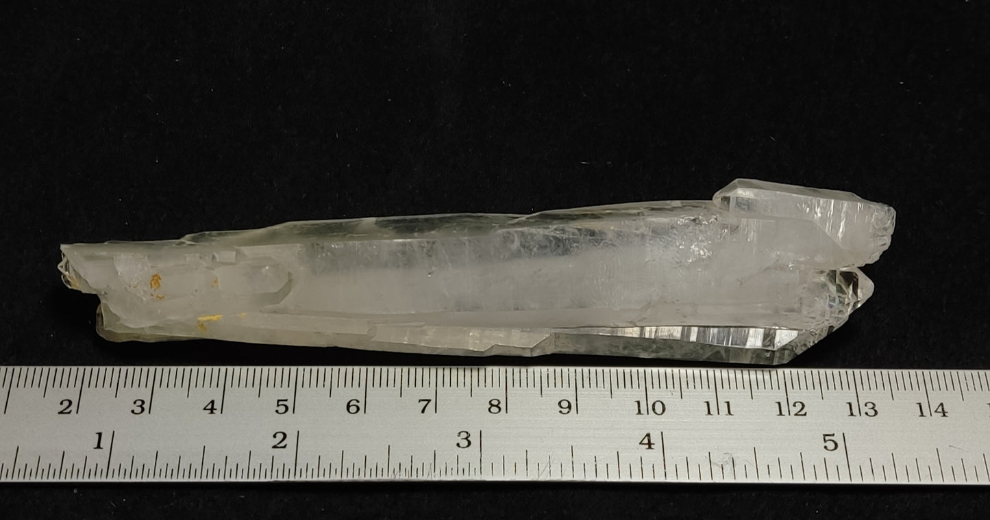 Natural faden quartz crystal twin formations 69 grams