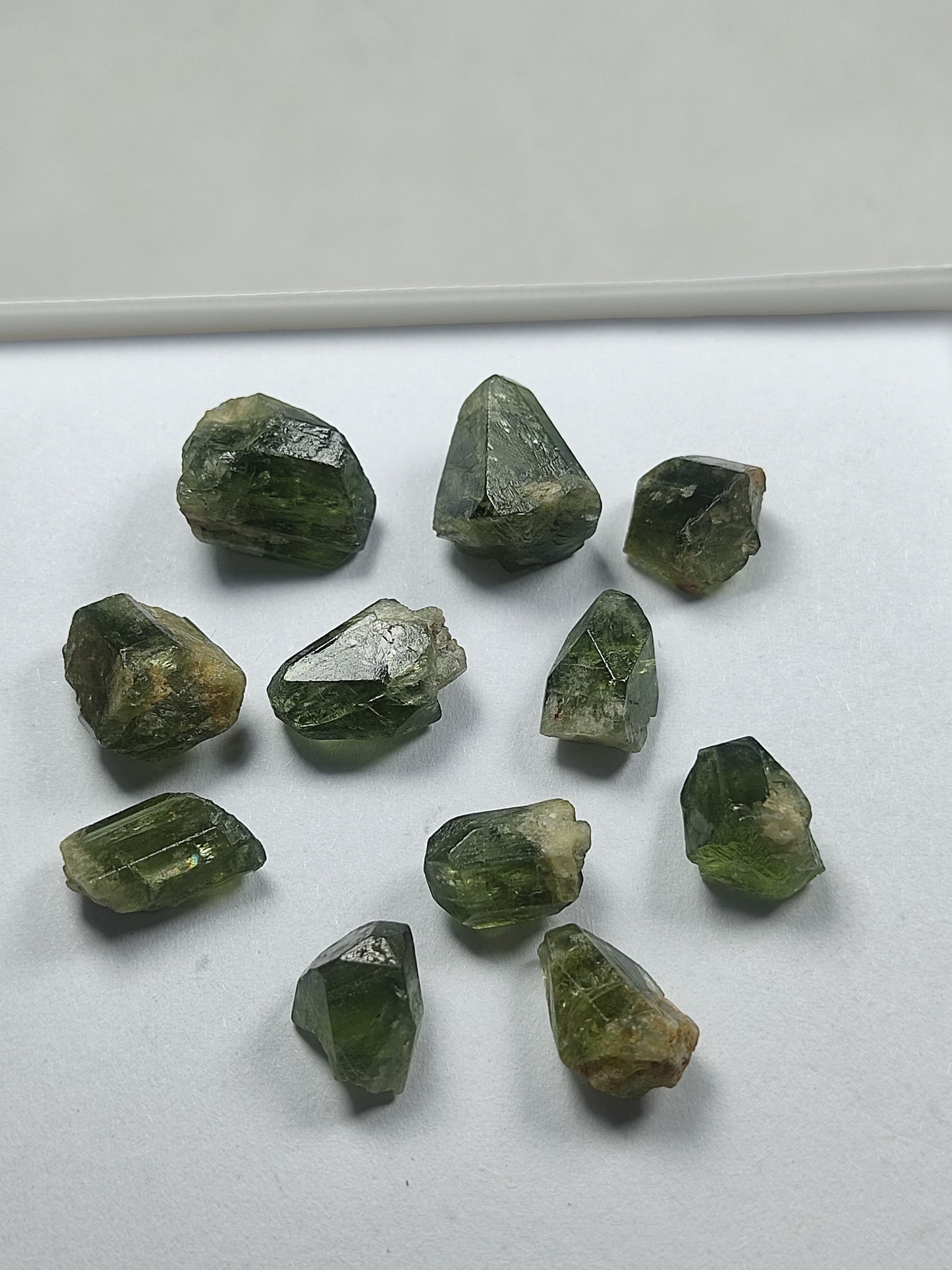 Small collection of diopside crystals 13 grams