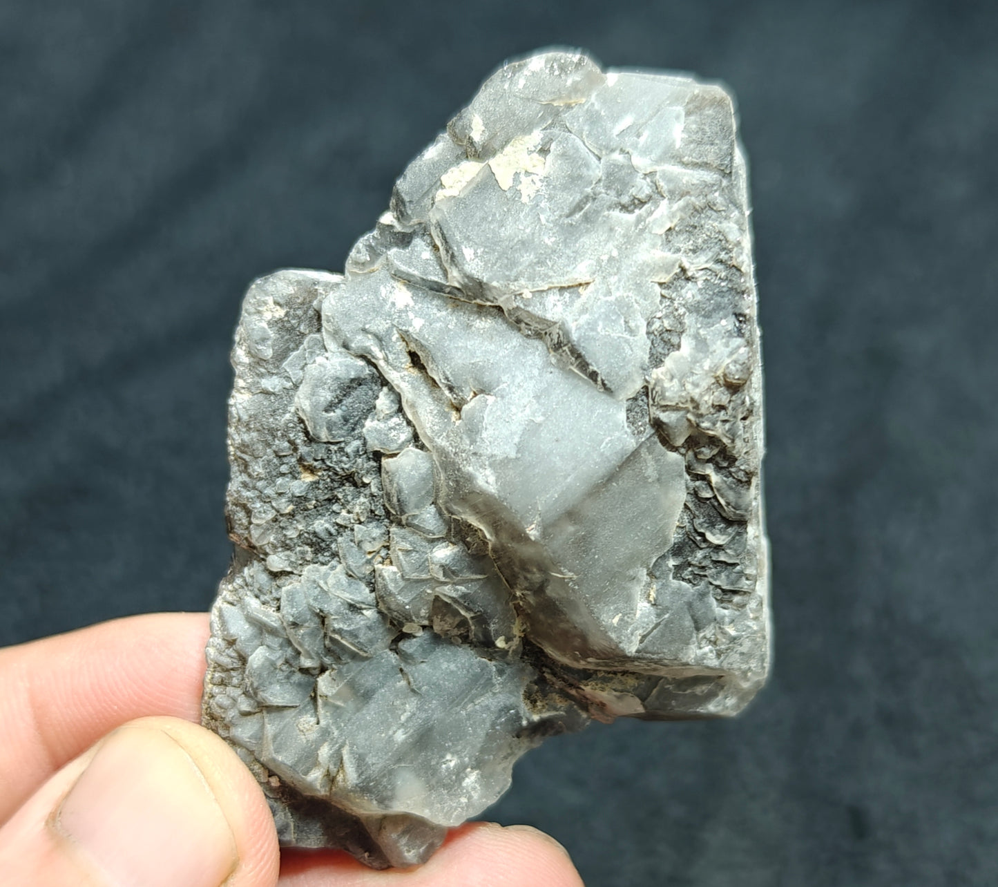 Rocks Gems Minerals Crystals Stones: Natural Terminated light color Indicolite Blue/Black Quartz Crystal 56 grams