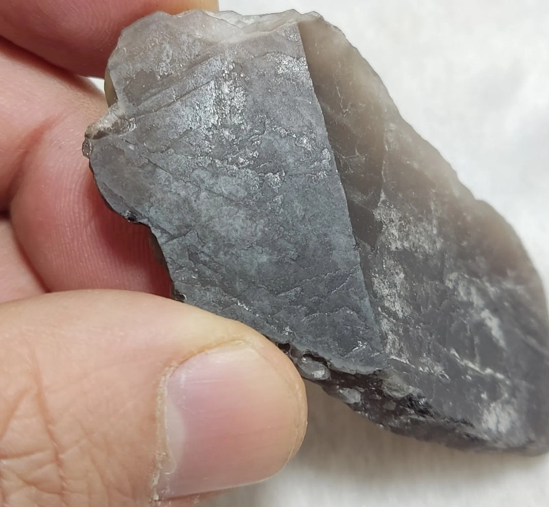 Aesthetic Natural terminated smoky Quartz tabular crystal 46 grams