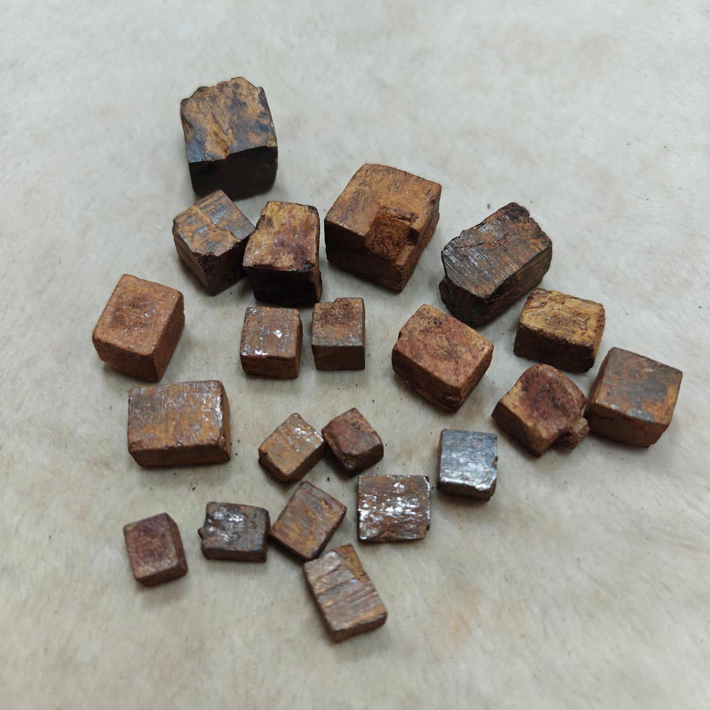 Pyrite cubes 150 grams