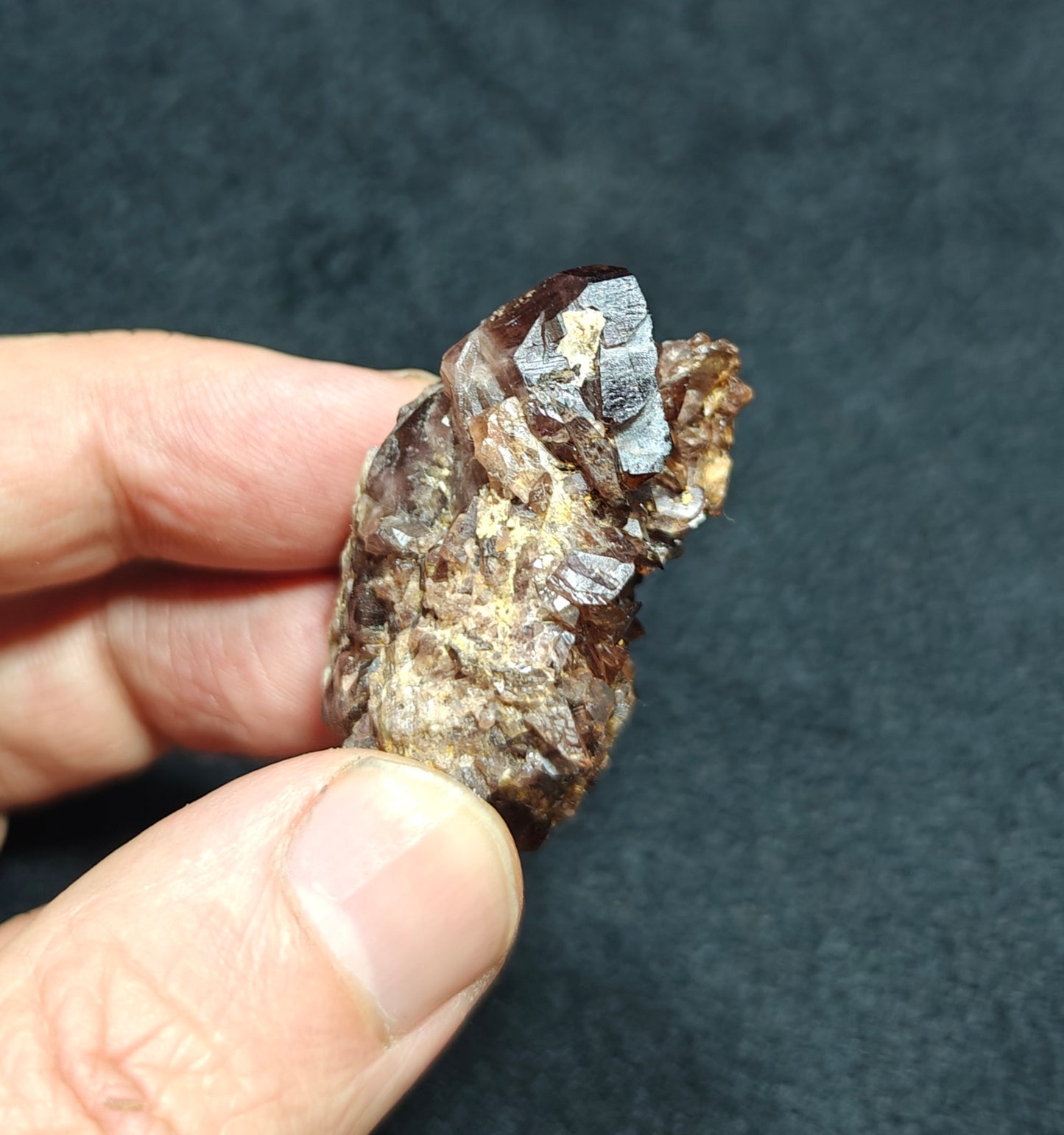 Natural axinite specimen 44 grams