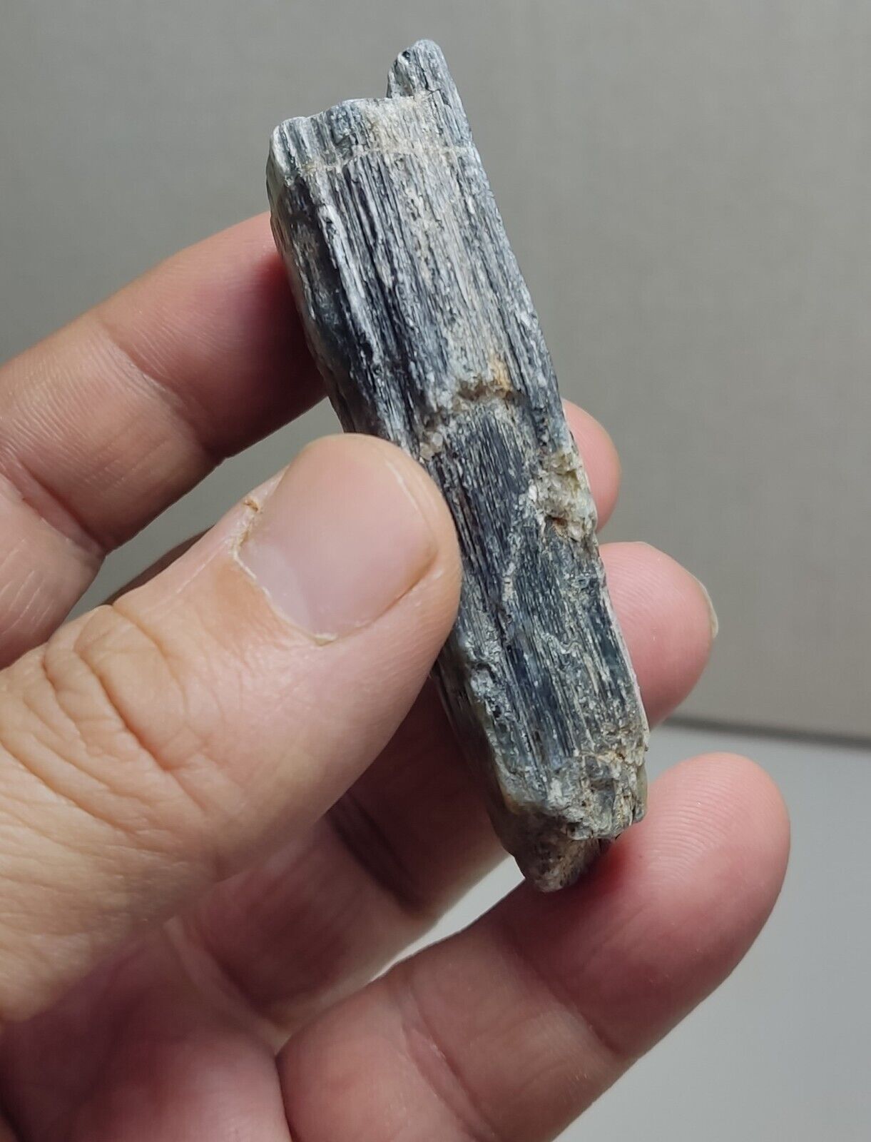 An Aesthetic specimen of blue kyanite crystal 73 grams