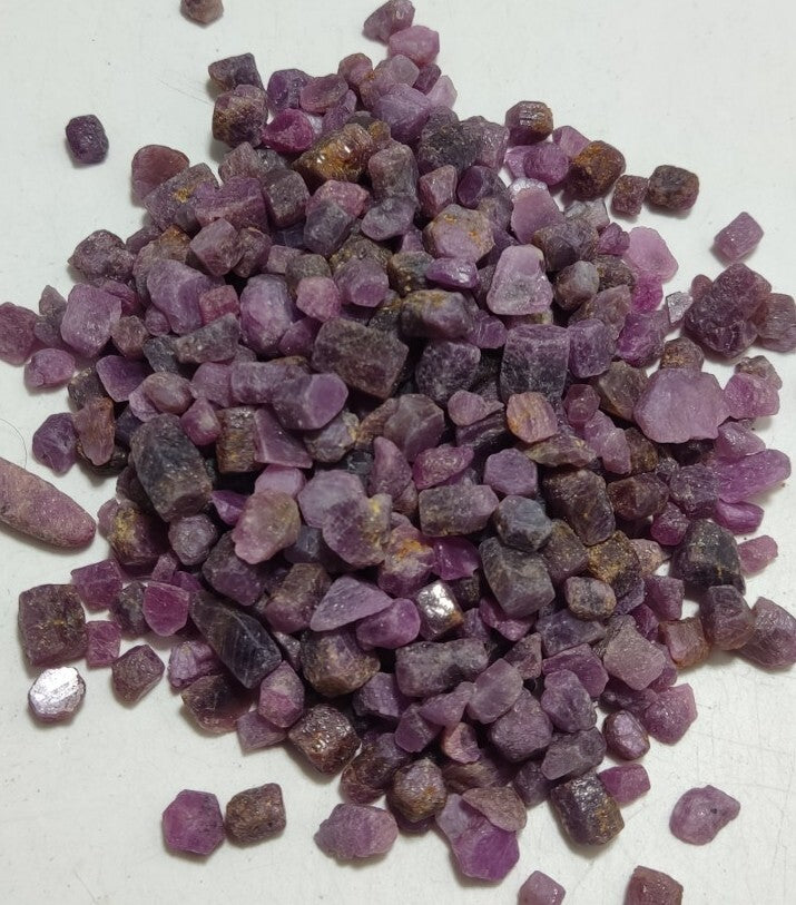 200 grams Natural Ruby Crystals And Rough