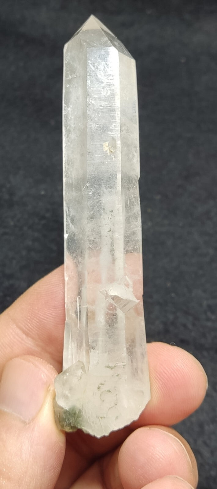 An Aesthetic terminated faden Quartz crystal 58 grams