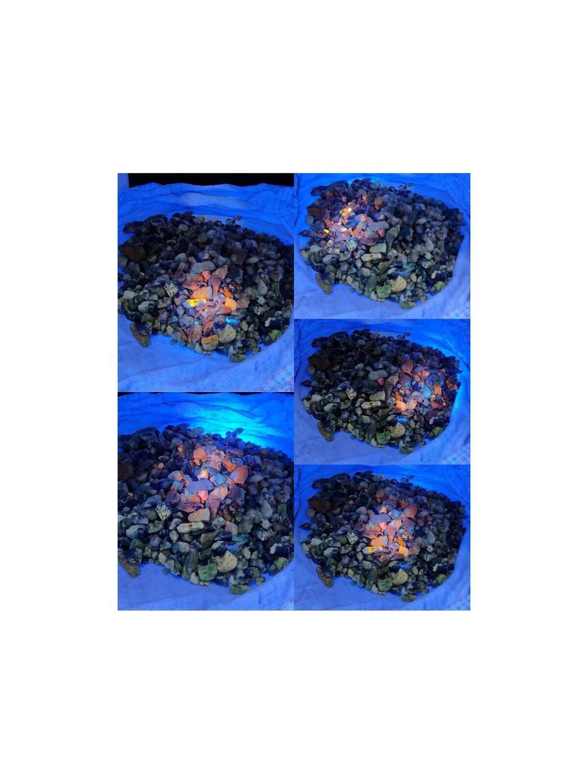Natural rough fluorescent lazurite/Sodalite 2.5 kilograms