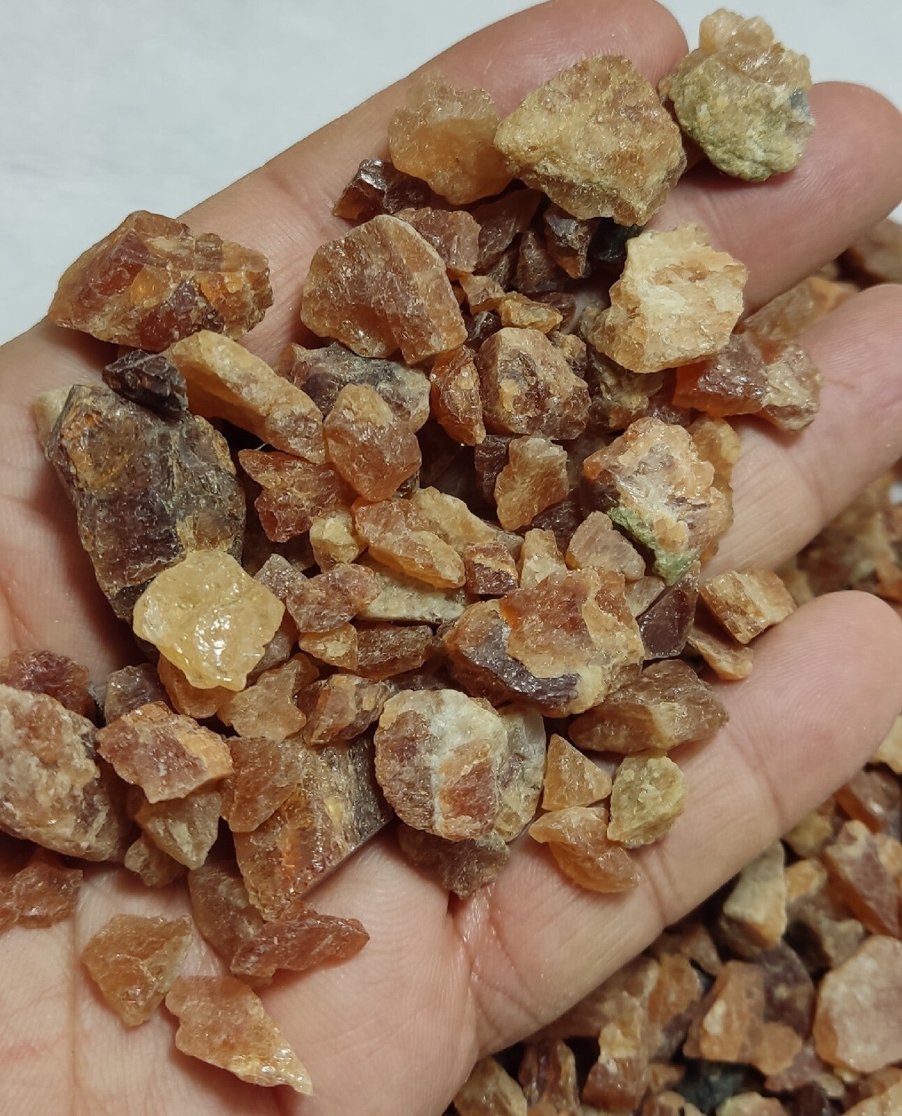 800 grams hessonite Garnets