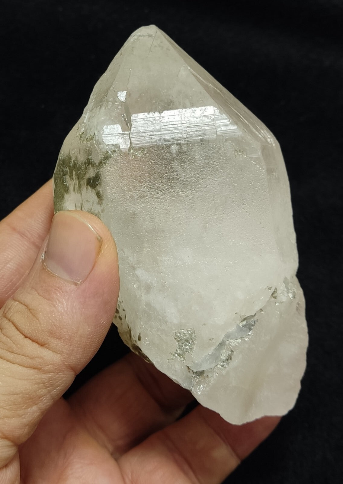 An Aesthetic Natural beautifully terminated Quartz specimen 334 grams