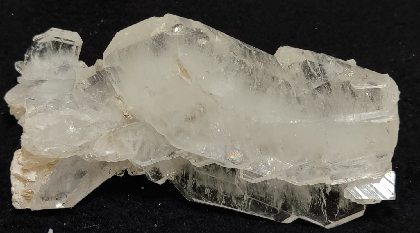 An Aesthetic terminated specimen of faden Quartz cluster 141 grams