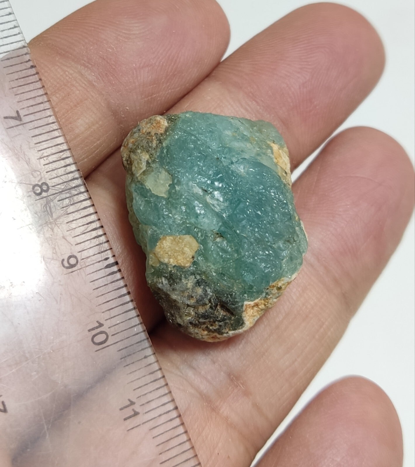 Amazing rare Rough Grandidierite single piece 13 grams