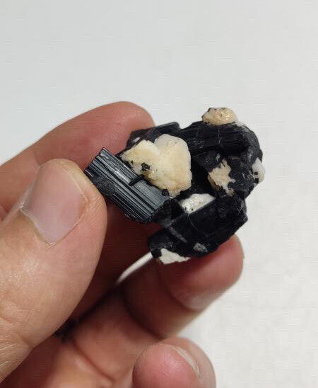 Tourmaline cluster with albite 30 grams