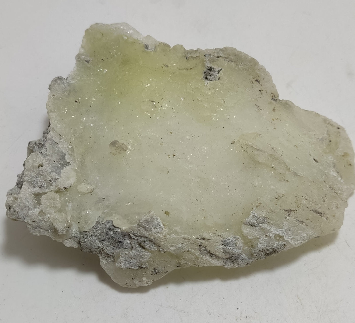 An Aesthetic Natural specimen of brucite with chromite 150 grams