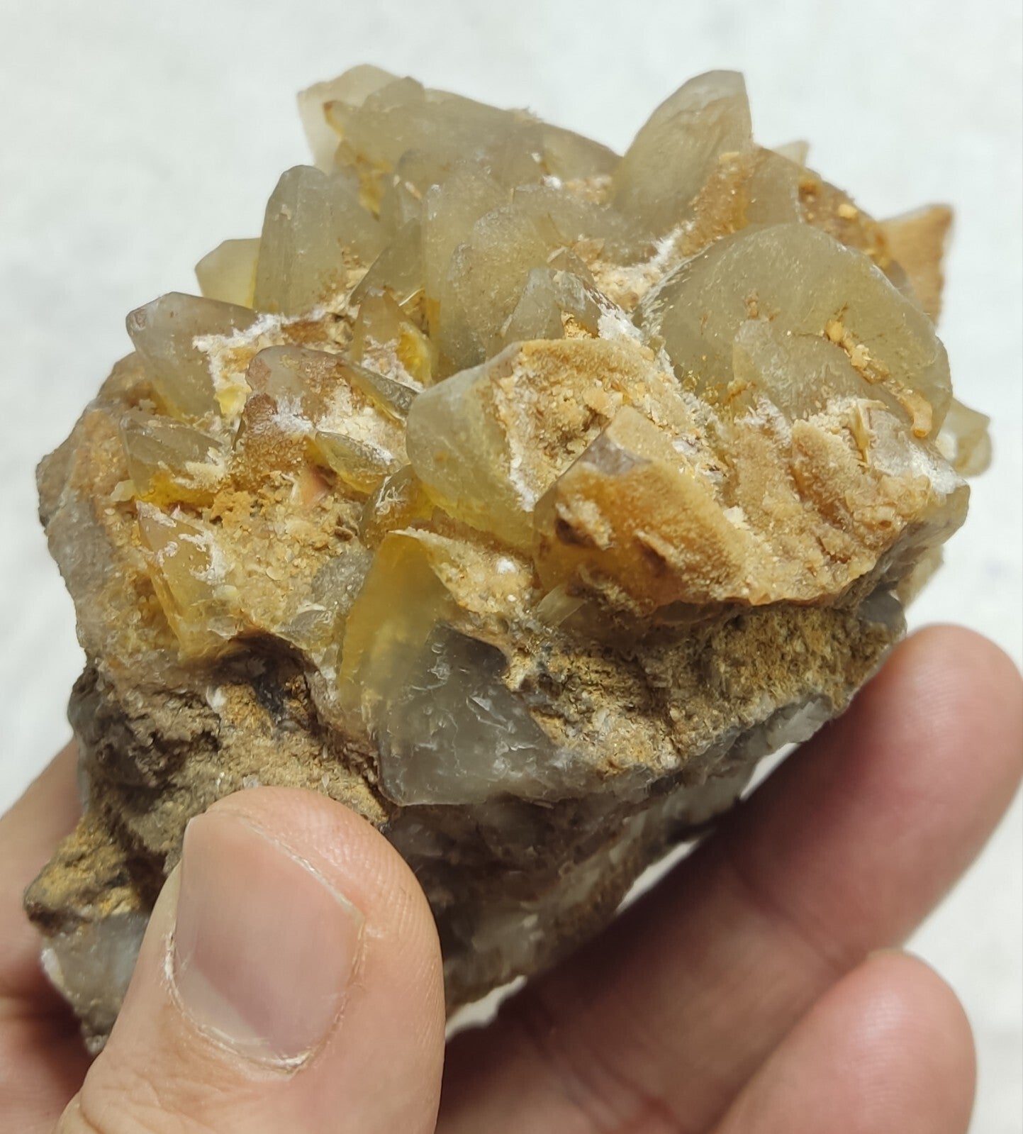 An amazing specimen of calcite 332 grams