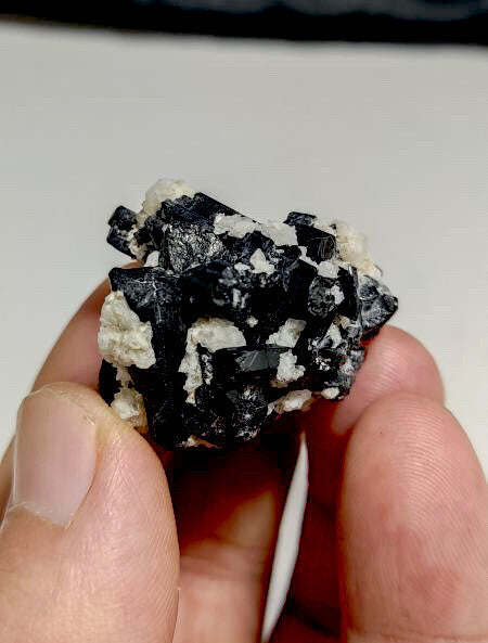 Black Tourmaline cluster