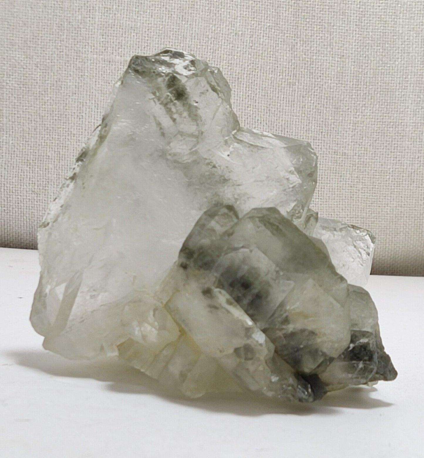 An Aesthetic Natural beautifully terminated Chlorite Quartz cluster 218 grams
