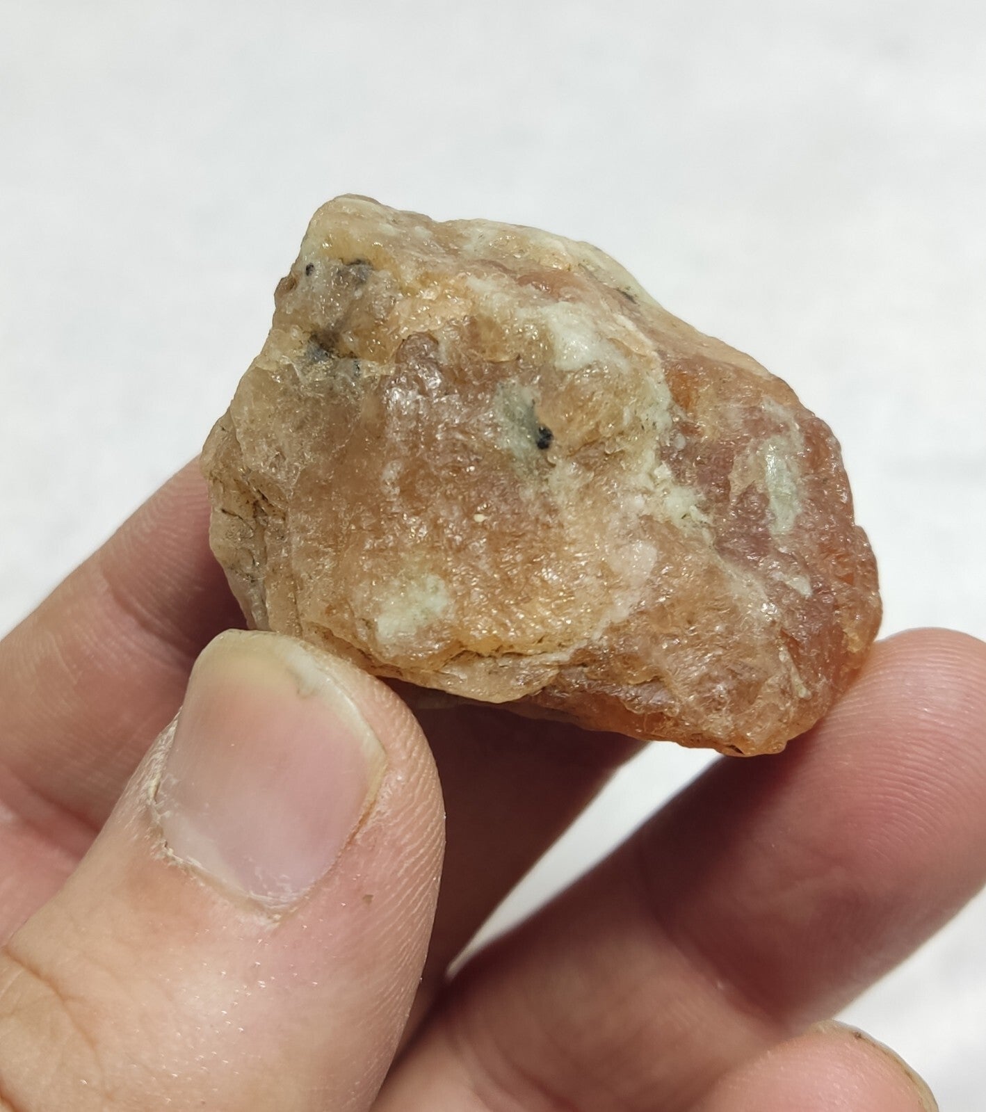 50 grams rough specimen of hessonite garnets