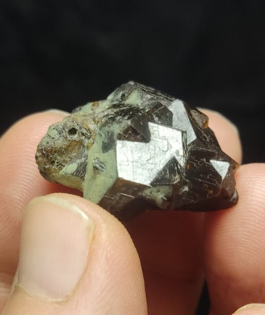 Thumbnail Natural Andradite Garnets Cluster 15 grams