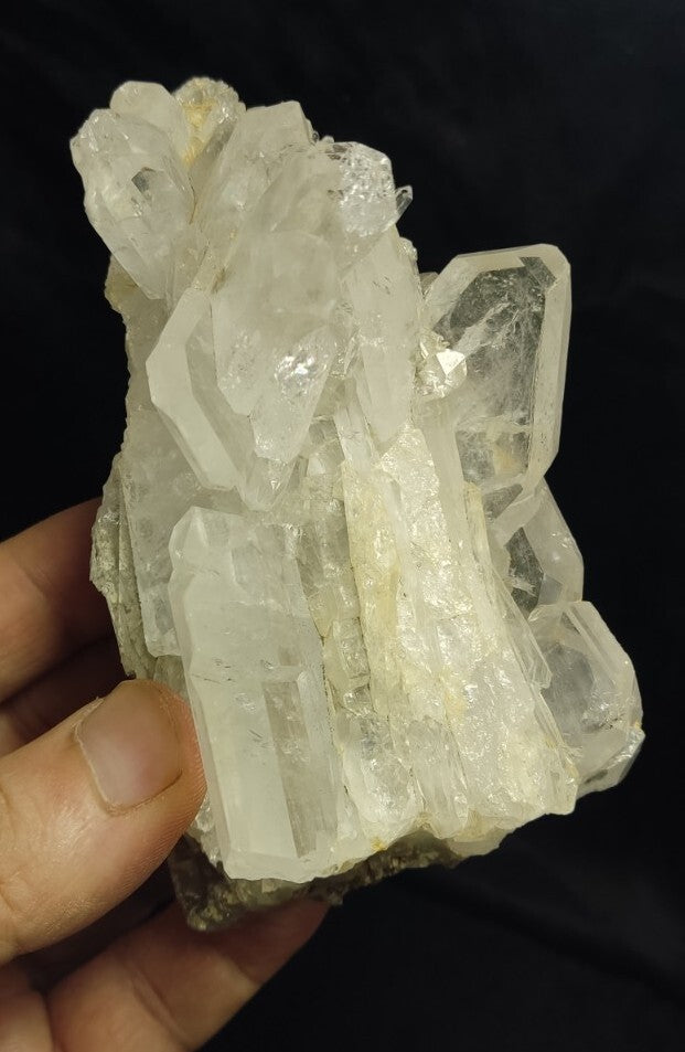 An Aesthetic Specimen Of Faden Quartz 402 grams